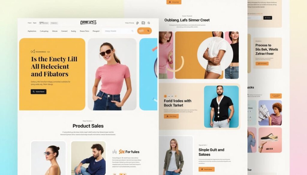 create a landing page in shopify