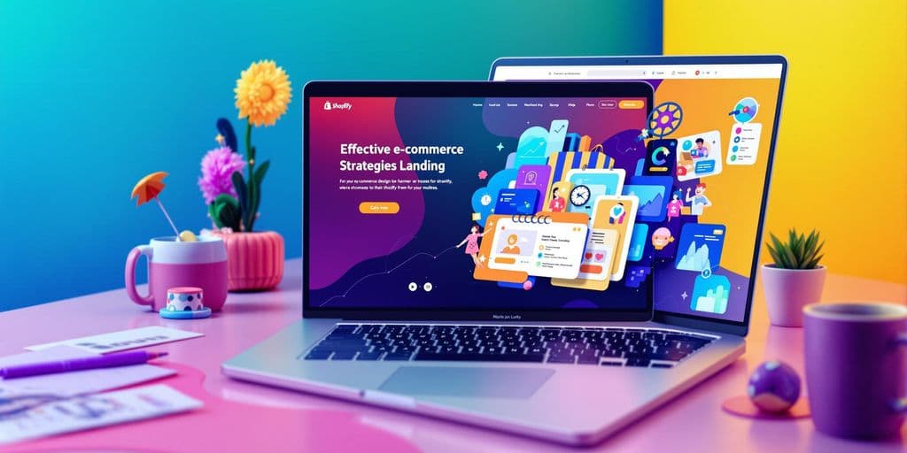 create a landing page in shopify